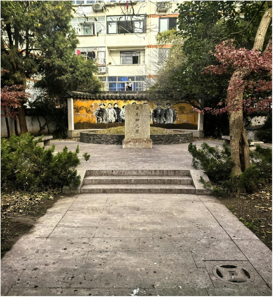 清掃烈士陵園、緬懷革命先烈